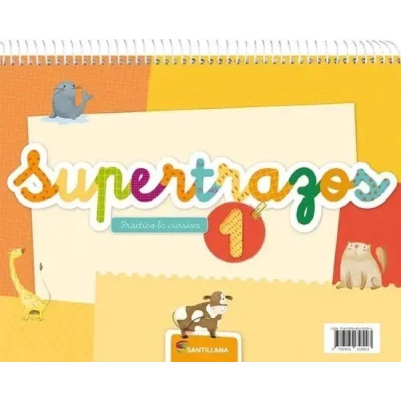 SUPERTRAZOS 1 - PRACTICA DE CALIGRAFIA Y ORTOGRAFIA (2020) (Nuevo) - Miniatura 2