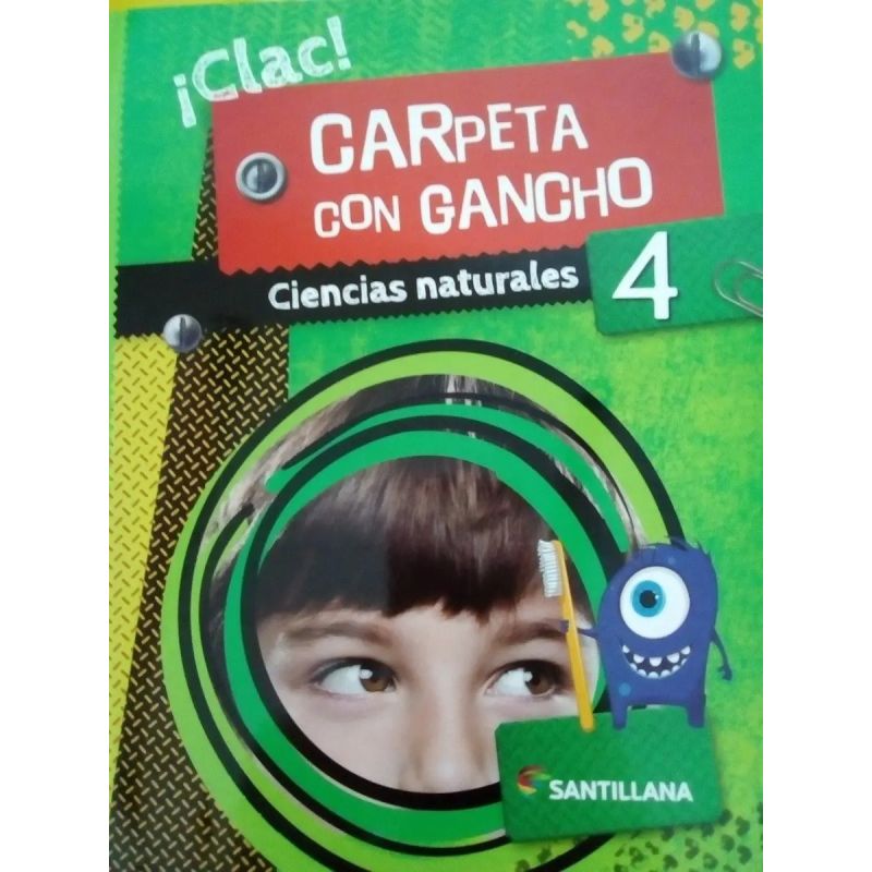 CARPETA CON GANCHO 4 - CIENCIAS NATURALES NACION CLAC (2020) (Nuevo)