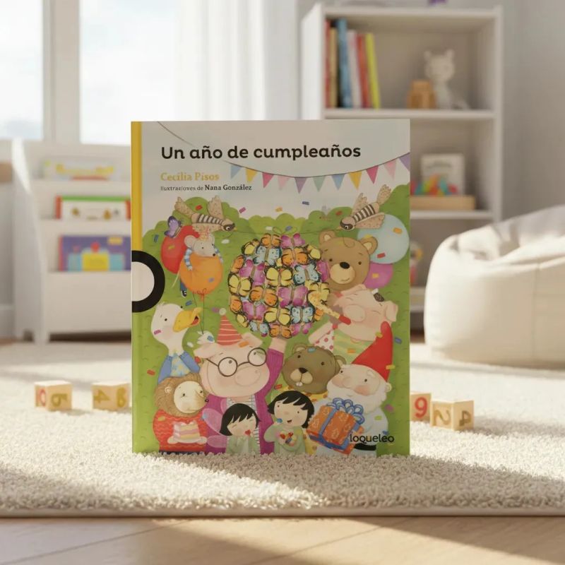 UN AÑO DE CUMPLEAÑOS - LOQUELEO AMARILLA (Nuevo)