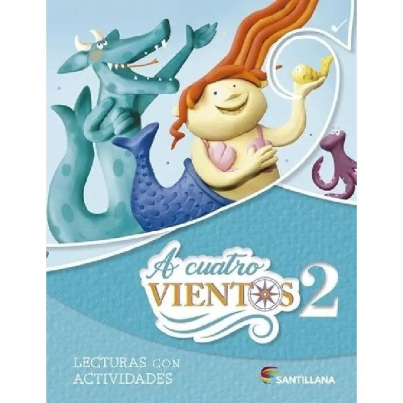 A CUATRO VIENTOS 2 - LECTURAS CON ACTIVIDADES (Nuevo)