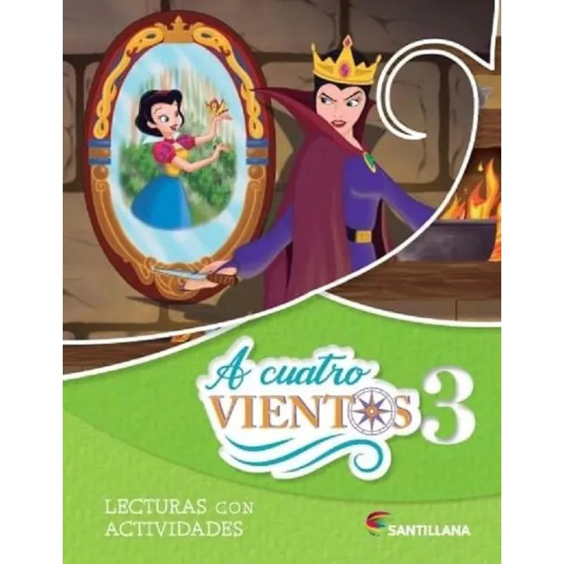 A CUATRO VIENTOS 3 - LECTURAS CON ACTIVIDADES (Nuevo)