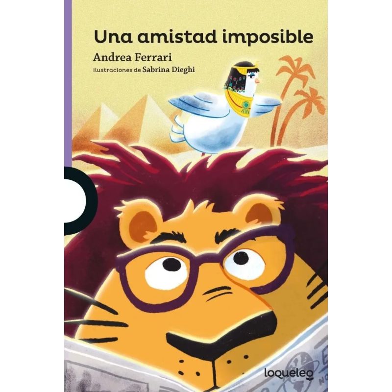 UNA AMISTAD IMPOSIBLE - LOQUELEO MORADA (Nuevo) - Miniatura 2