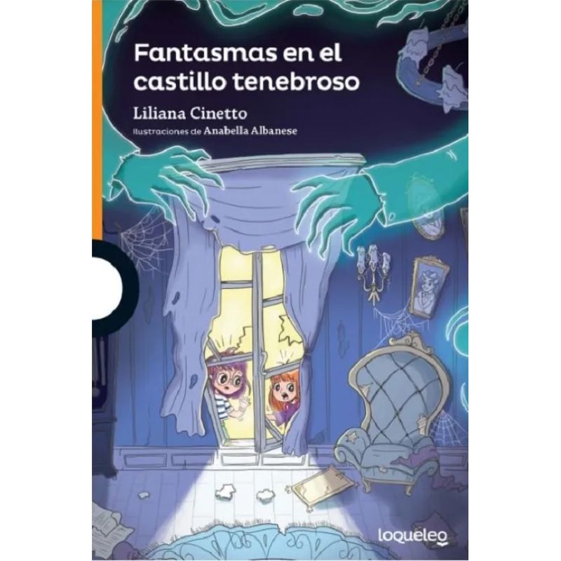 FANTASMAS EN EL CASTILLO TENEBROSO - LOQUELEO NARANJA (Nuevo) - Miniatura 2