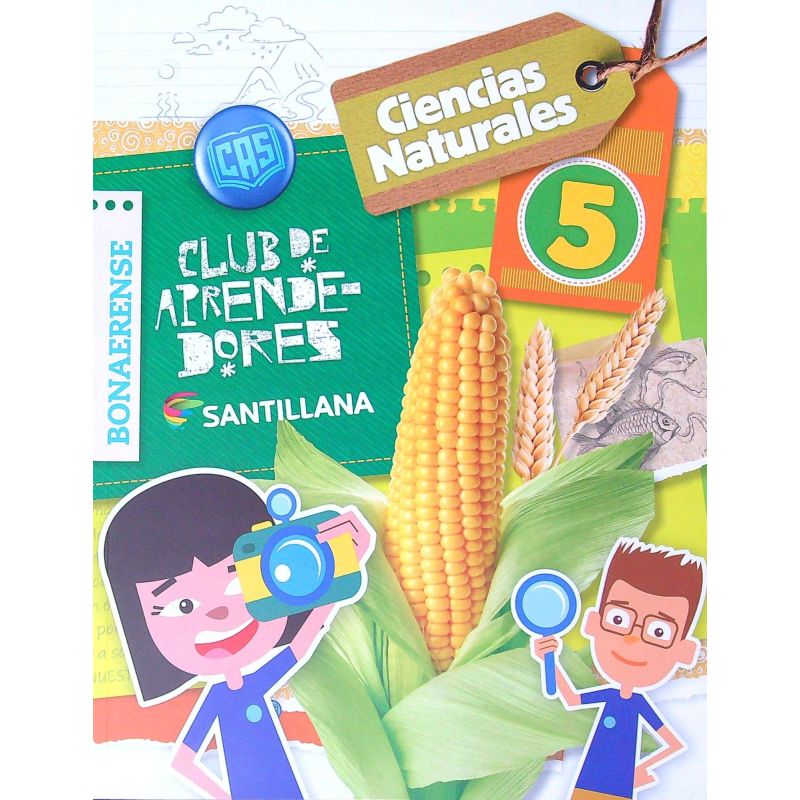 CIENCIAS NATURALES 5 BONAERENSE - CLUB DE APRENDEDORES (Nuevo)