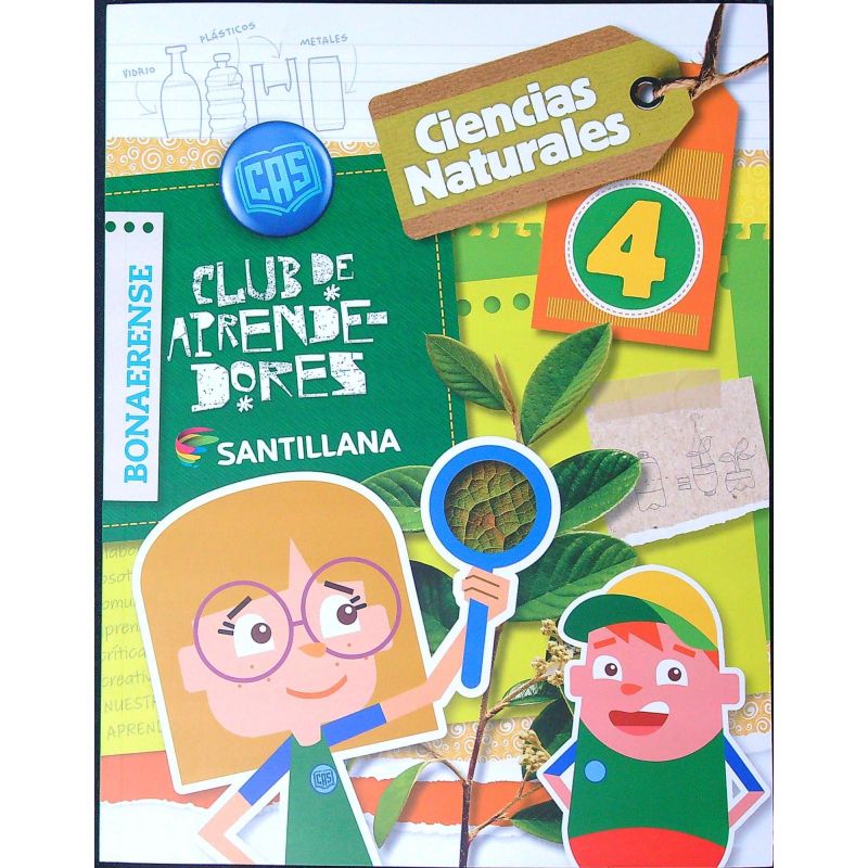 CIENCIAS NATURALES 4 BONAERENSE - CLUB DE APRENDEDORES (Nuevo)