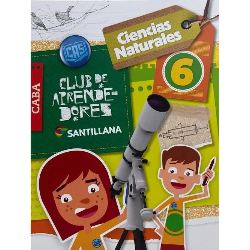 CIENCIAS NATURALES 6 CABA - CLUB DE APRENDEDORES (Nuevo)