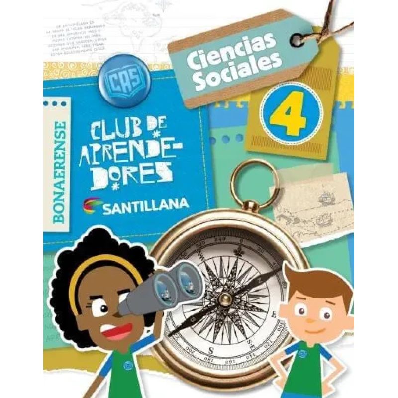 CIENCIAS SOCIALES 4 BONAERENSE - CLUB DE APRENDEDORES (Nuevo)