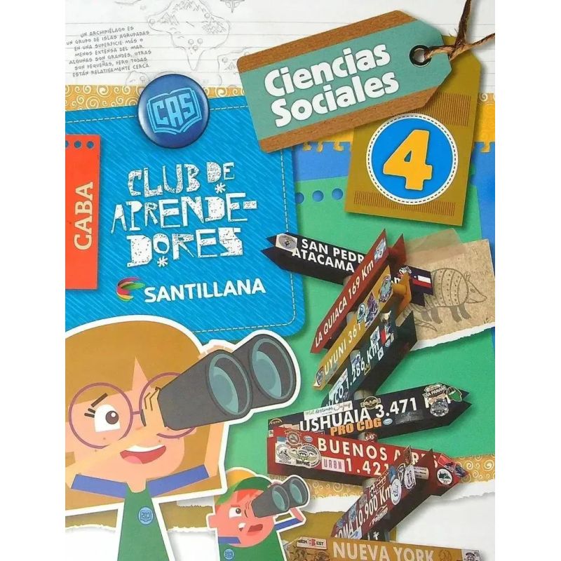 CIENCIAS SOCIALES 4 CABA - CLUB DE APRENDEDORES (Nuevo) - Miniatura 2