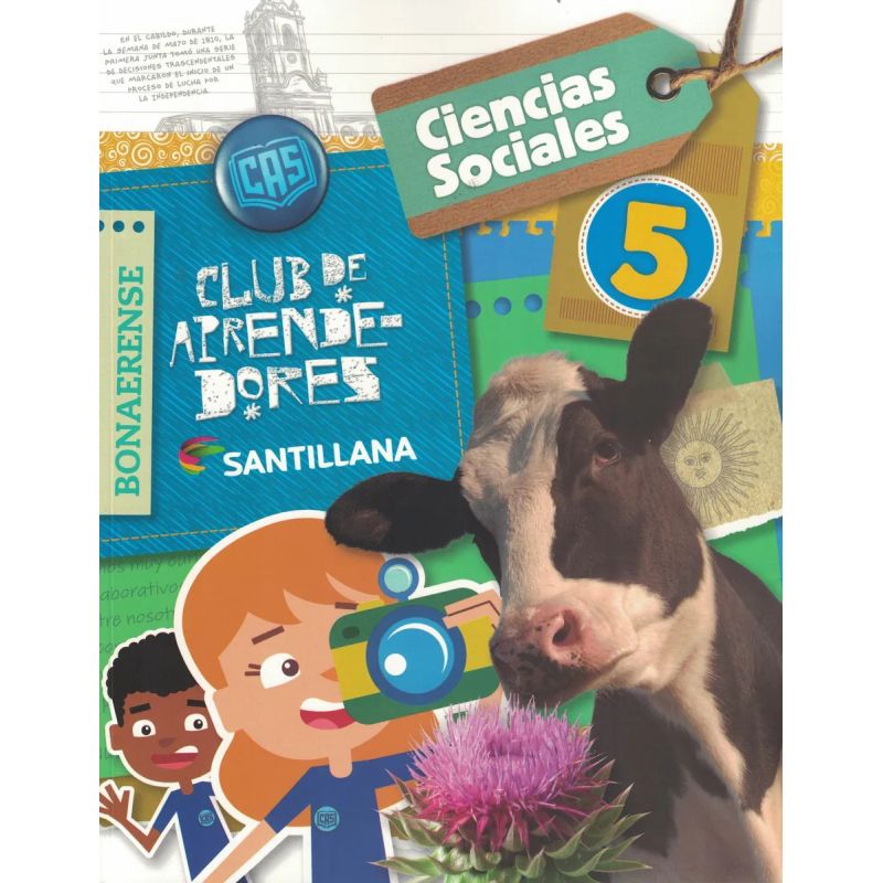 CIENCIAS SOCIALES 5 BONAERENSE - CLUB DE APRENDEDORES (Nuevo)