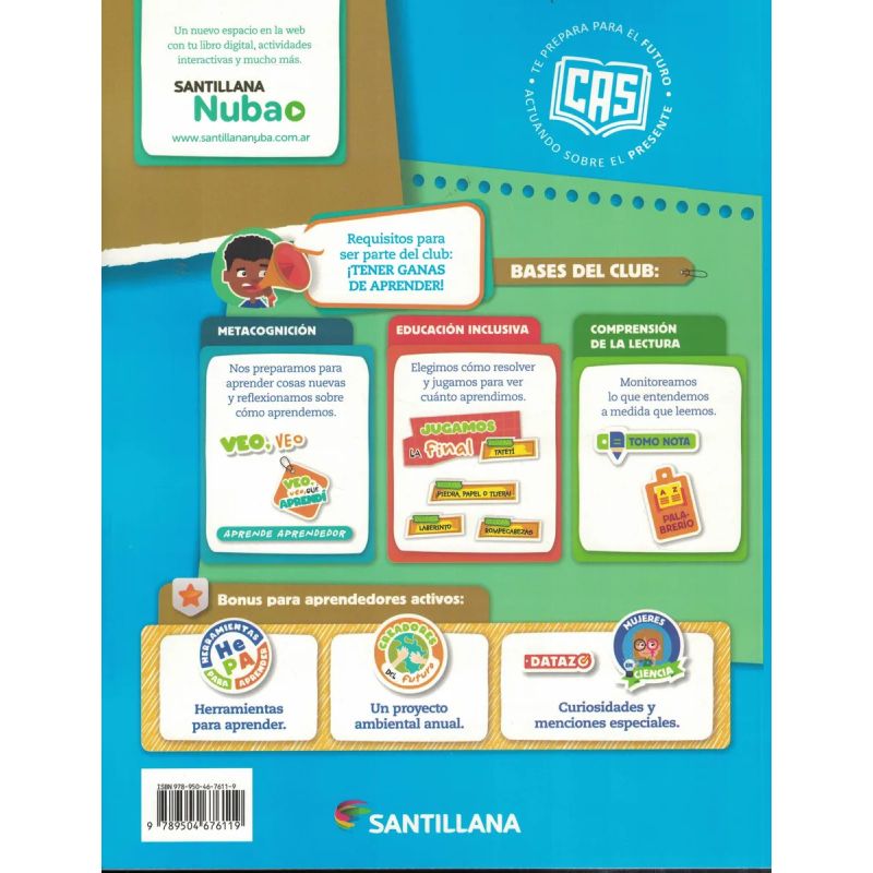 CIENCIAS SOCIALES 5 BONAERENSE - CLUB DE APRENDEDORES (Nuevo) - Miniatura 2