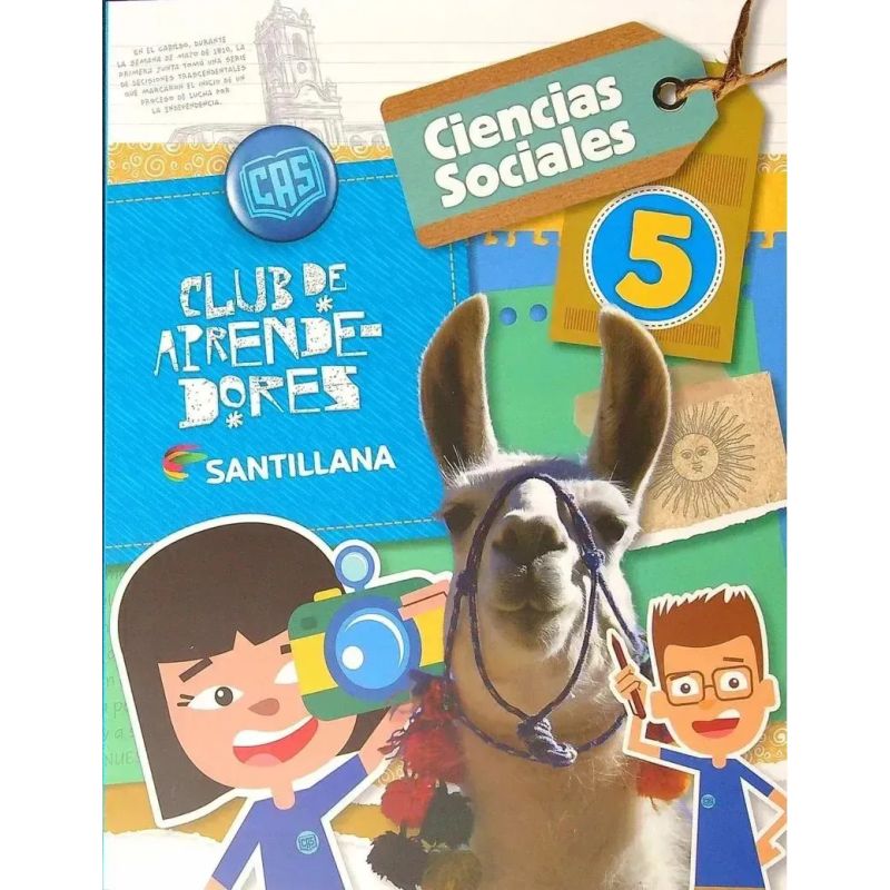 CIENCIAS SOCIALES 5  NACION - CLUB DE APRENDEDORES (Nuevo)