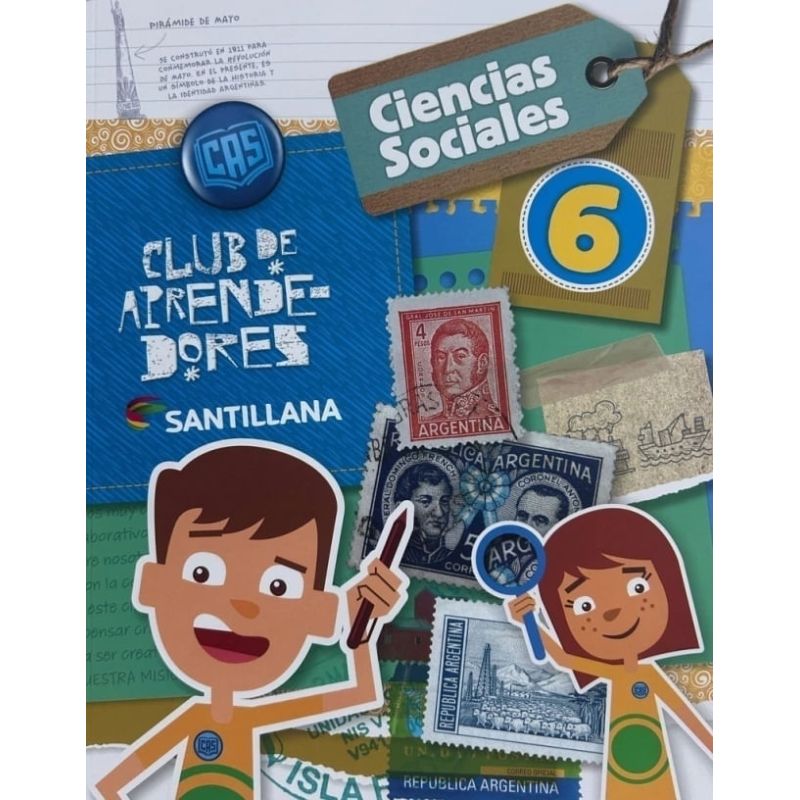 CIENCIAS SOCIALES 6 NACION - CLUB DE APRENDEDORES (Nuevo)