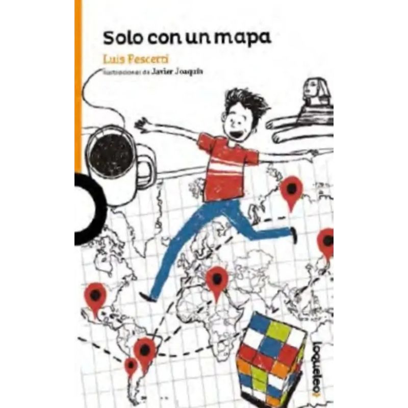 SOLO CON UN MAPA - LOQUELEO NARANJA (Nuevo)