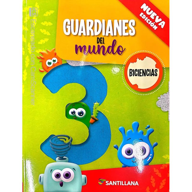 GUARDIANES DEL MUNDO 3 - BICIENCIAS N/ED. (Nuevo)