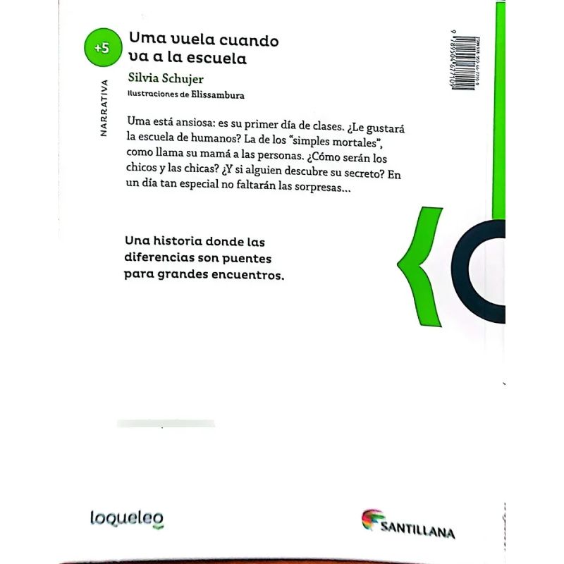 UMA VUELA CUANDO VA A LA ESCUELA - LOQUELEO VERDE (Nuevo) - Miniatura 2
