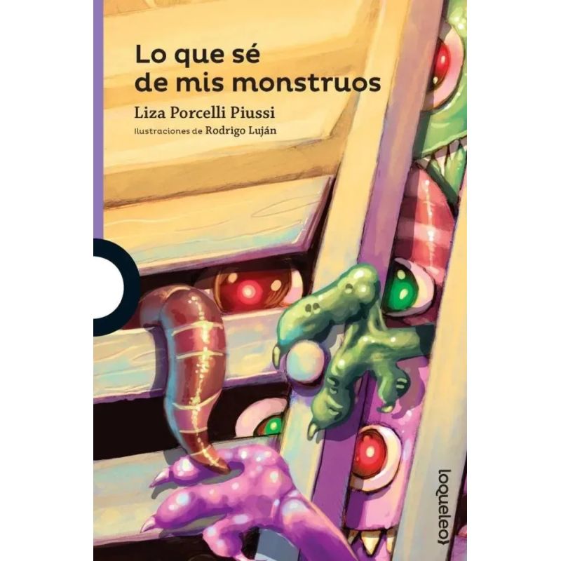LO QUE SE DE MIS MONSTRUOS - LOQUELEO MORADA (Nuevo)
