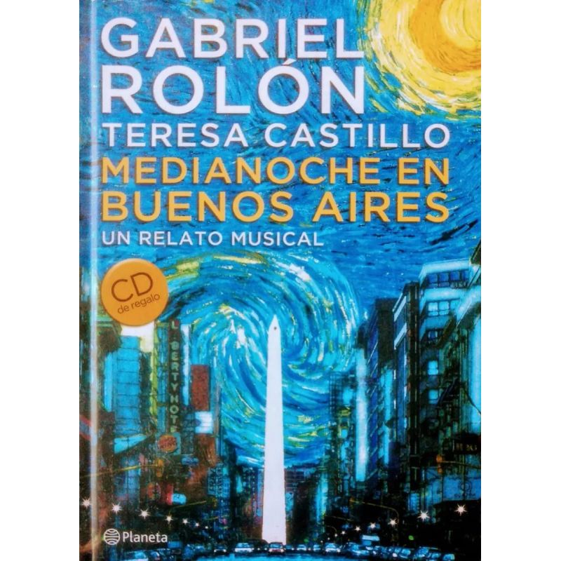 MEDIANOCHE EN BUENOS AIRES:UN RELATO MUSICAL - LIBRO + CD (Nuevo)