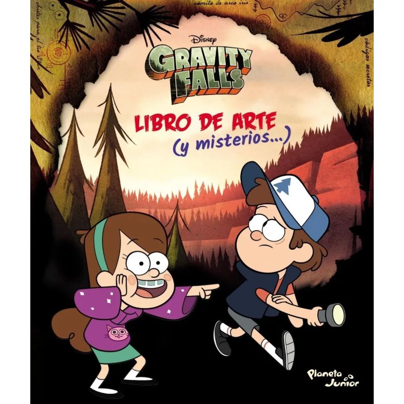 GRAVITY FALLS. LIBRO DE ARTE Y MISTERIOS (Nuevo)