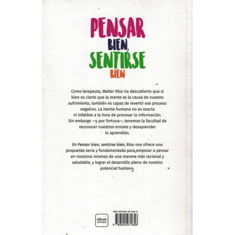 PENSAR BIEN, SENTIRSE BIEN (Nuevo) - Miniatura 3
