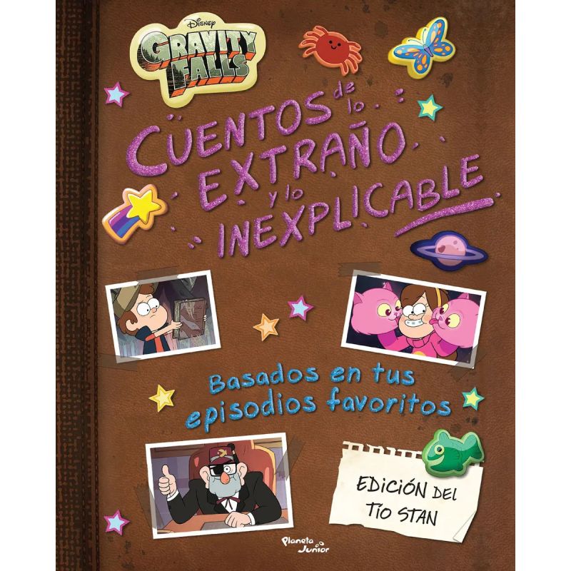 GRAVITY FALLS - CUENTOS DE LO EXTRAÑO Y LO INEXPLICABLE (Nuevo)