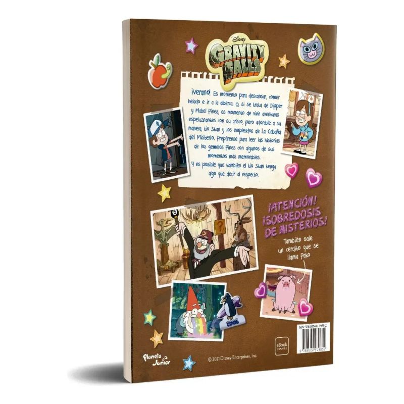 GRAVITY FALLS - CUENTOS DE LO EXTRAÑO Y LO INEXPLICABLE (Nuevo) - Miniatura 3