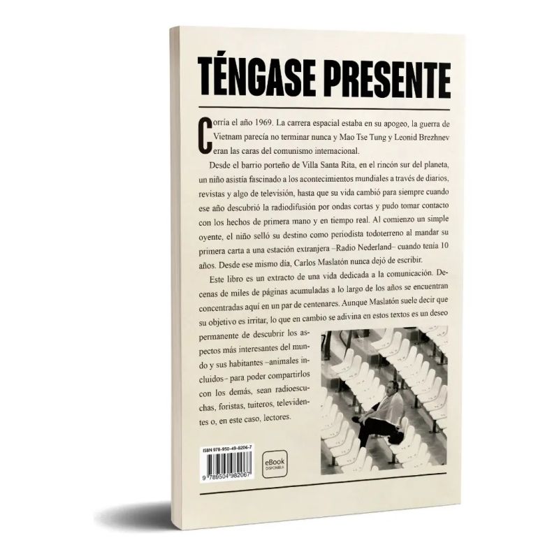 TENGASE PRESENTE - EL MUNDO SEGUN CARLOS MASLATON (Nuevo) - Miniatura 2