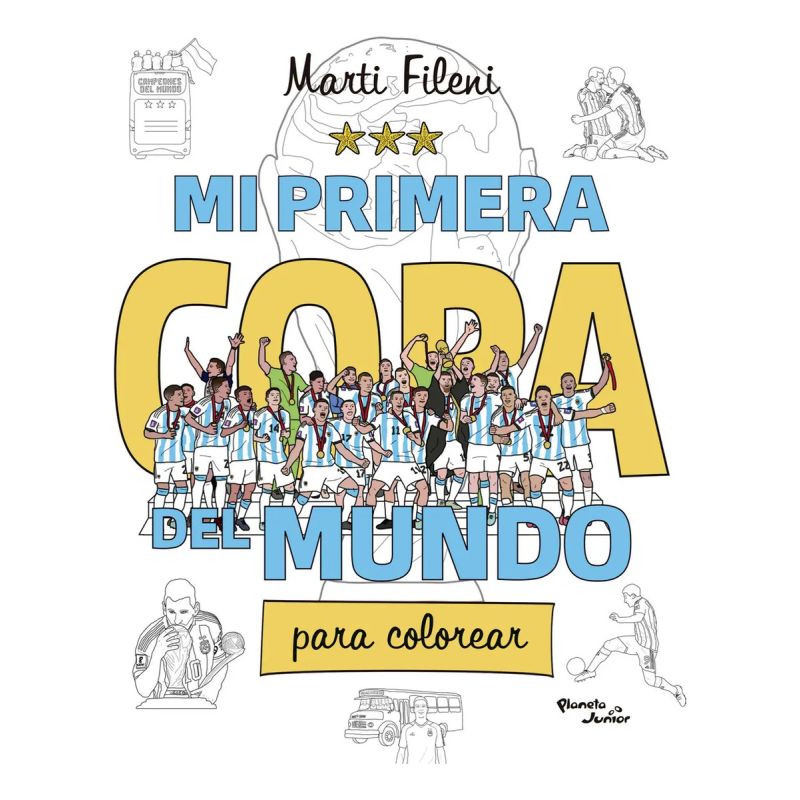 MI PRIMERA COPA DEL MUNDO PARA COLOREAR (Nuevo)