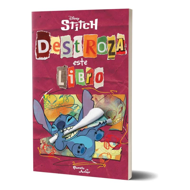 STITCH - DESTROZA ESTE LIBRO (Nuevo)