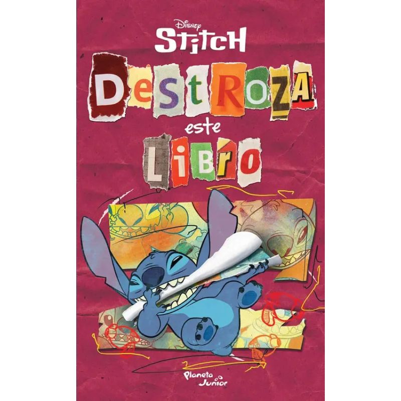 STITCH - DESTROZA ESTE LIBRO (Nuevo) - Miniatura 3