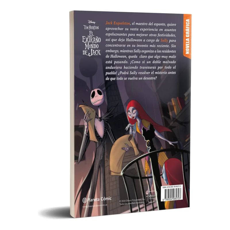 LUNA ESPEJO, LA - EL EXTRAÑO MUNDO DE JACK - NOVELA GRAFICA (Nuevo) - Miniatura 2