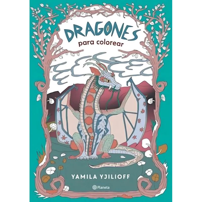 DRAGONES PARA COLOREAR (Nuevo)