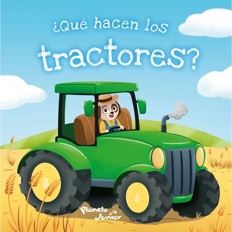QUE HACEN LOS TRACTORES? - CARTONE (Nuevo)