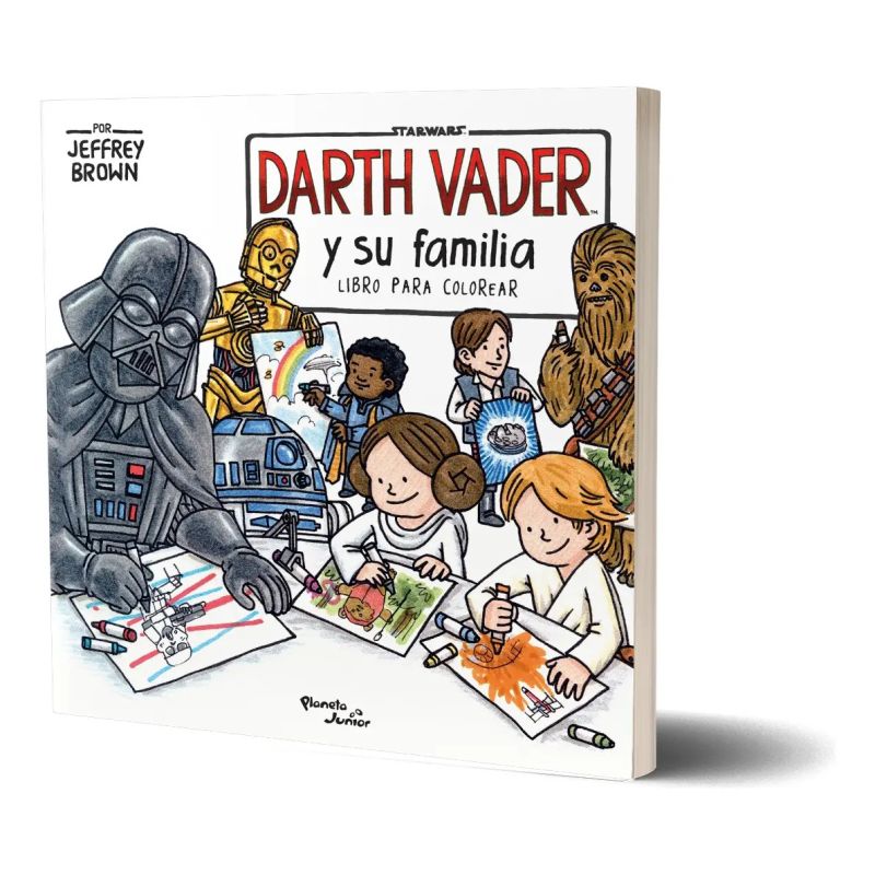DARTH VADER Y FAMILIA - LIBRO PARA COLOREAR (Nuevo)