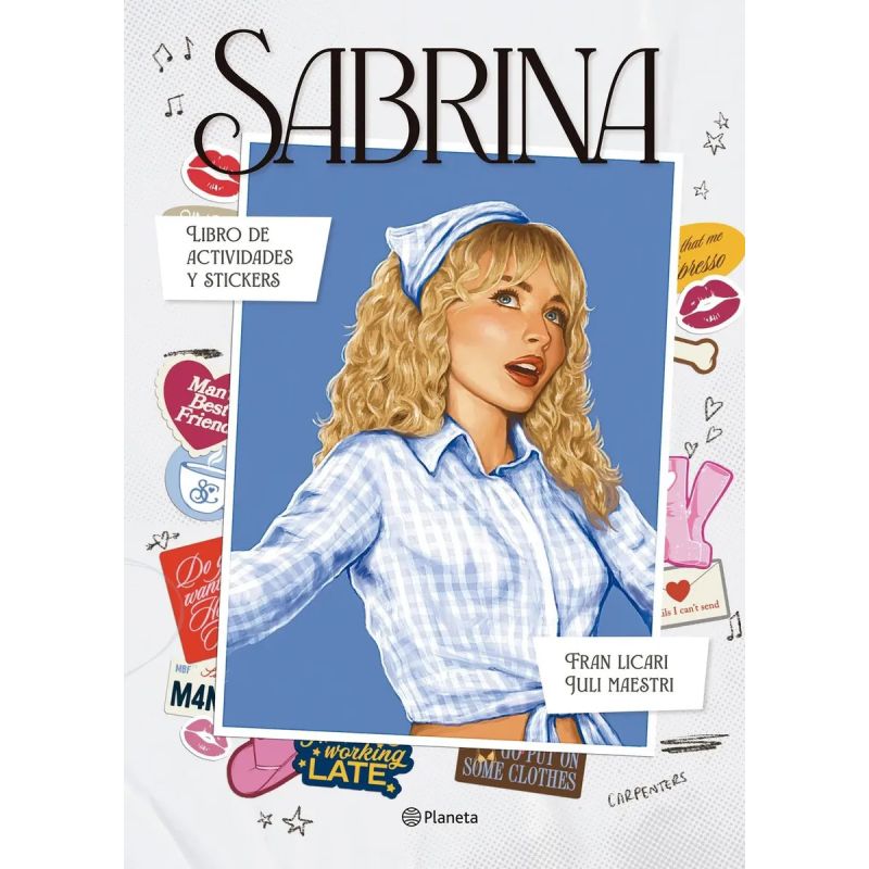 SABRINA - LIBRO DE ACTIVIDADES Y STICKERS (Nuevo)