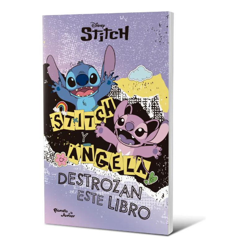 STITCH Y ANGELA DESTROZAN ESTE LIBRO (Nuevo)