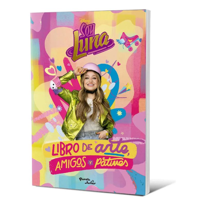 SOY LUNA 4 - LIBRO DE ARTE, AMIGOS Y PATINES (Nuevo)