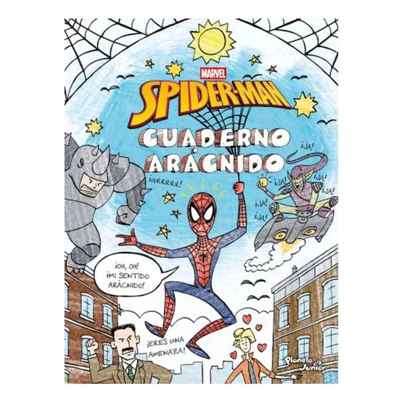 SPIDER- MAN - CUADERNO ARACNIDO (Nuevo)