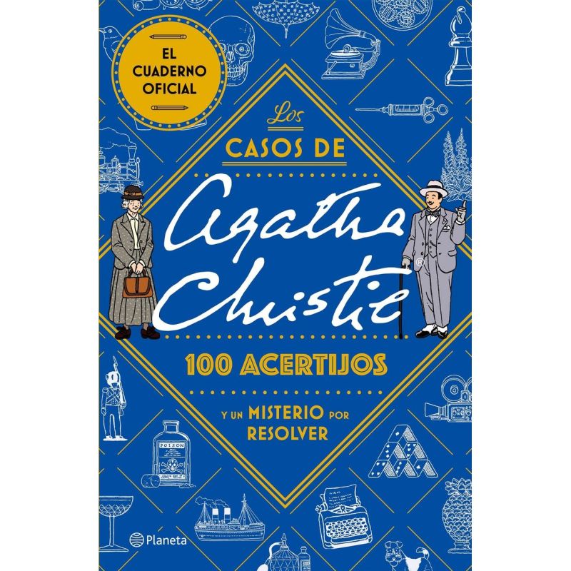 CASOS DE AGATHA CHRISTIE, LOS - 100 ACERTIJOS Y UN MISTERIO POR RESOLVER (Nuevo)