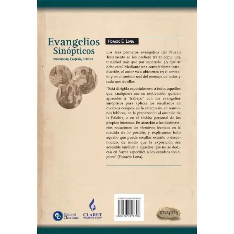 EVANGELIOS SINOPTICOS - INTRODUCCION - EXEGESIS - PRACTICA (Nuevo) - Miniatura 2