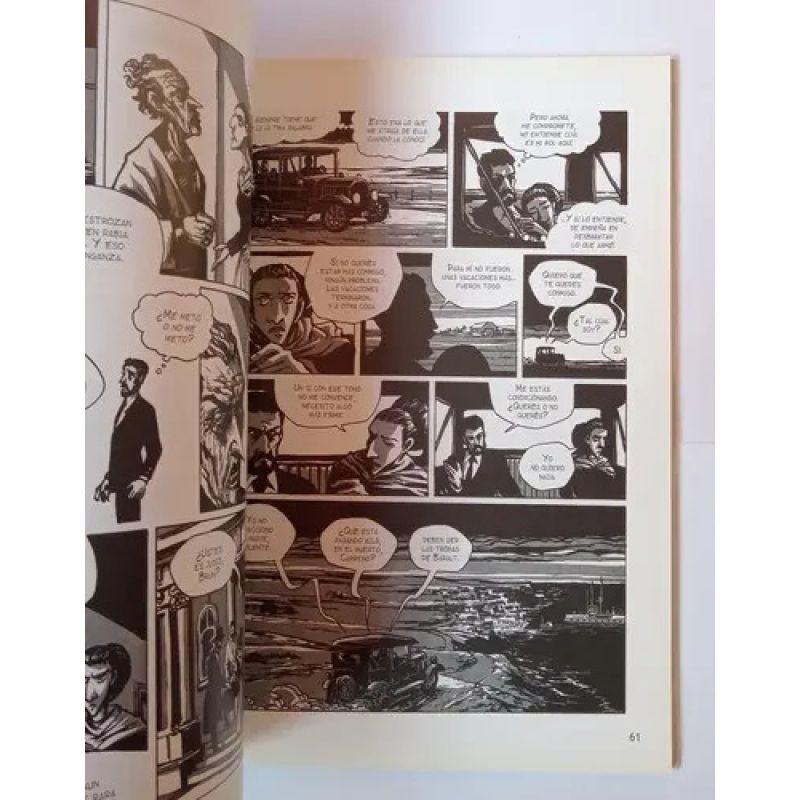 DUEÑOS DE LA TIERRA, LOS - DE DAVID VIÑAS (ADAPTACION A NOVELA GRAFICA) (Nuevo) - Miniatura 4