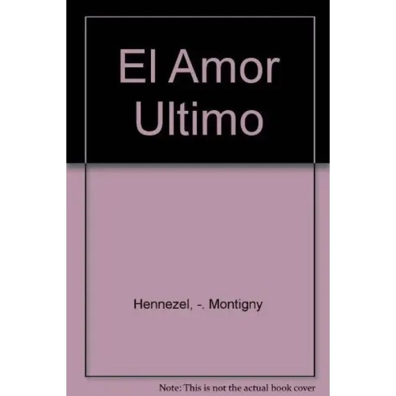 AMOR ULTIMO, EL - ACOMPAÑAMIENTO DE ENFERMOS TERMINALES (Nuevo)