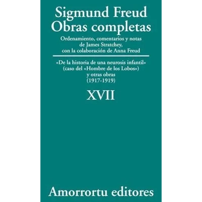 OBRAS COMPLETAS DE FREUD T.17 - DE LA HISTORIA DE UNA NEUROSIS INFANTIL Y OTRAS HISTORIAS (1917-1919) (Nuevo) - Miniatura 2