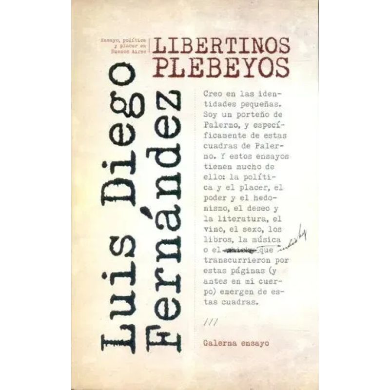 LIBERTINOS PLEBEYOS (Nuevo)
