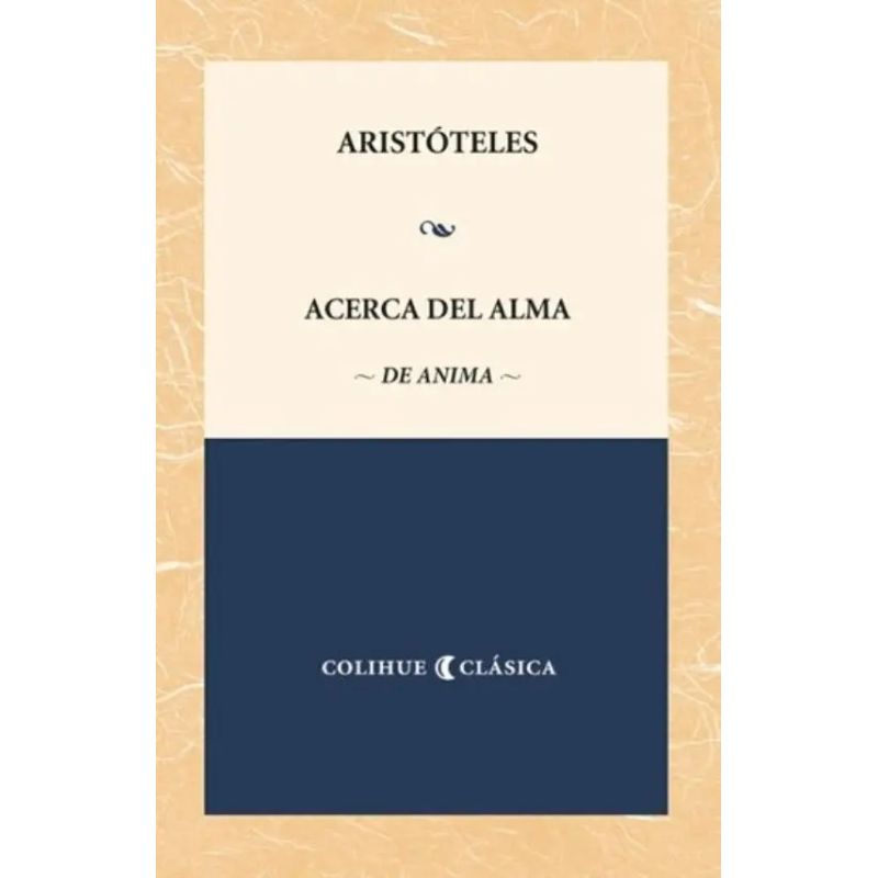 ACERCA DEL ALMA (Nuevo)