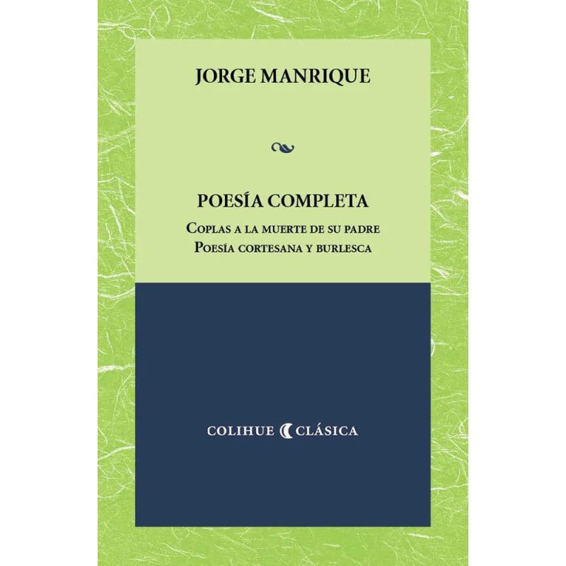 POESIA COMPLETA - JORGE MANRIQUE (Nuevo)