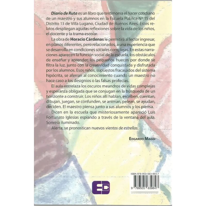 DIARIO DE RUTA - ENSEÑAR Y APRENDER EN TIEMPOS DEL RENACER INDOAMERICANO (Nuevo) - Miniatura 2