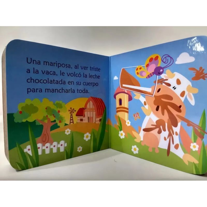 ANIMALITOS EN LA GRANJA - 6 MINI LIBROS - MI CAJA DE CUENTOS (CARTONE) (Nuevo) - Miniatura 3