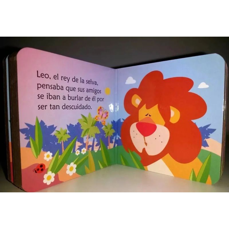ANIMALITOS EN LA SELVA - 6 MINI LIBROS - MI CAJA DE CUENTOS (Nuevo) - Miniatura 3