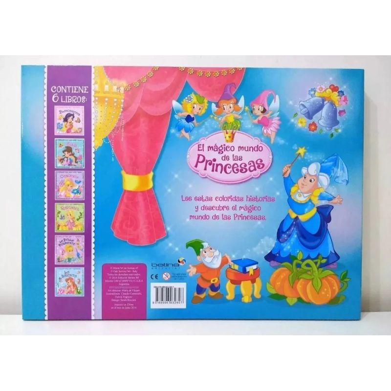 MAGICO MUNDO DE LAS PRINCESAS, EL (ESTUCHE CON 6 LIBRITOS TD) (Nuevo) - Miniatura 7