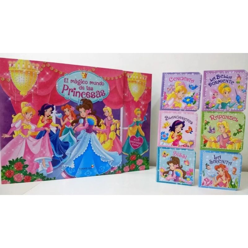 MAGICO MUNDO DE LAS PRINCESAS, EL (ESTUCHE CON 6 LIBRITOS TD) (Nuevo)